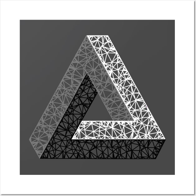 M. C. Escher Triangle Escher Posters and Art Prints TeePublic
